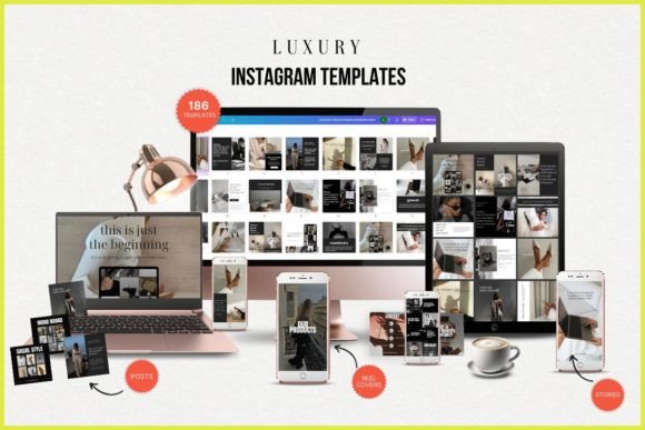 Download Luxury Instagram Templates - Instagram templates Collection