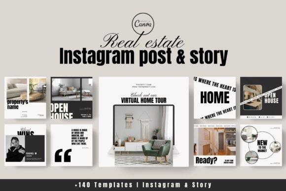 Download Real Estate Instagram Templates - Instagram templates Collection