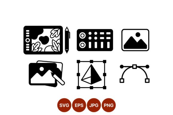 Download Graphic Design Vector Tool Icon Set - Graphic Collection