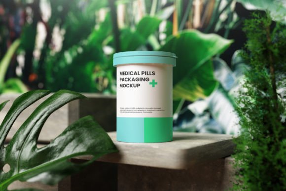 Download Medicine Bottle Packaging Mockup - Bottle packaging Collection