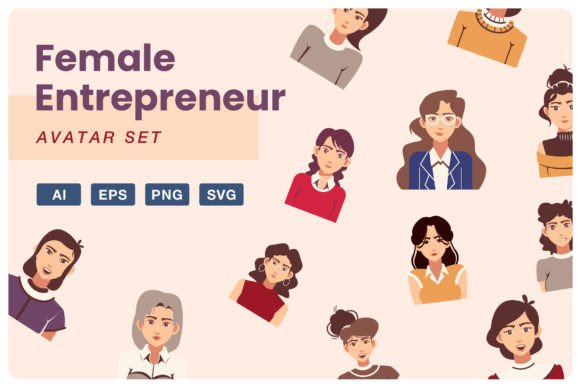 Download Female Entrepreneur Avatar - Female entrepreneur Collection