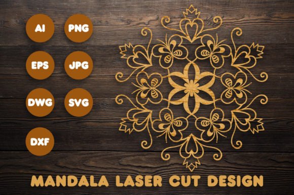 Download 3D Butterfly Mandala Svg File for Cricut - Man Collection