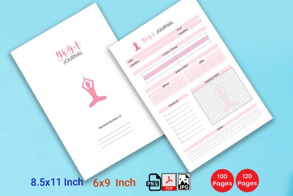 Download Yoga Journal Kdp Paperback Manuscript - Man Collection