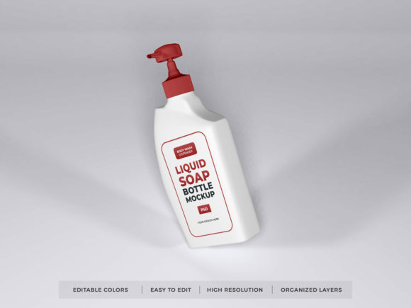 Download Liquid Soap Bottle Packaging Mockup PSD - Bottle packaging Collection