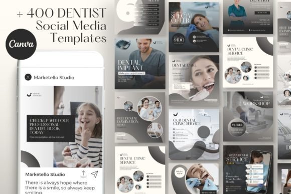 Download Dental Clinic Instagram Templates - Instagram templates Collection
