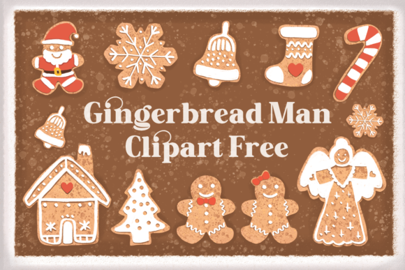 Download Gingerbread Man Clipart Free - Man Collection