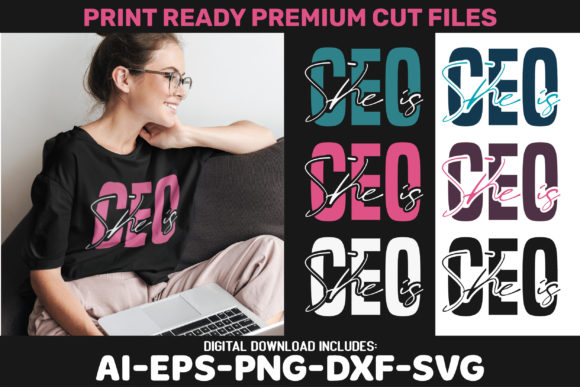 Download She is CEO | Female Entrepreneur Svg PNG - Female entrepreneur Collection
