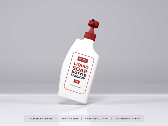 Download Liquid Soap Bottle Packaging Mockup PSD - Bottle packaging Collection