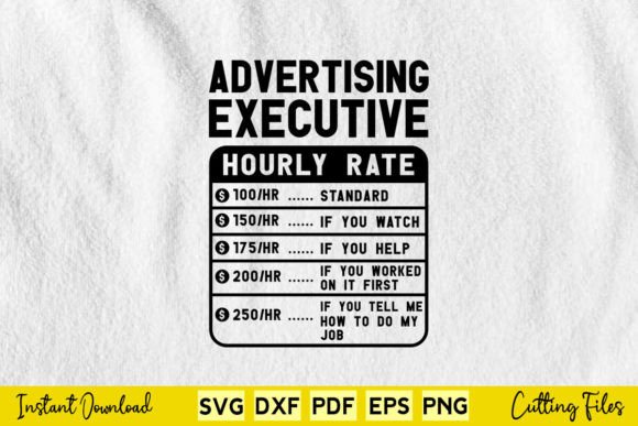 Download Funny Advertising Executive Hourly Rate - Advertising Collection